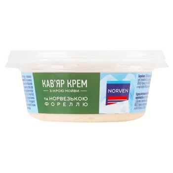 Norven with Сapelin Сaviar and Norwegian Trout Caviar Cream 95g - buy, prices for - photo 3