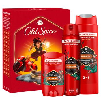 Old Spice Anime Bearglove Gift Set for Men
