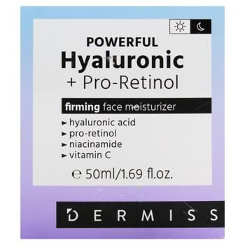 Farmona Dermiss Hyaluronic Pro-Retinol Face Cream 50ml - buy, prices for MegaMarket - photo 2