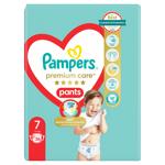 Підгузки-трусики Pampers Premium Care Pants розмір 7 17+кг 36шт