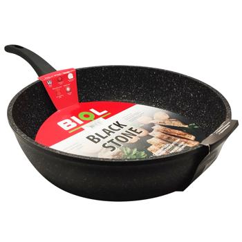 Biol Granite Gray Frying Pan with Non-stick Coating 28cm - buy, prices for Supermarket "Kharkiv" - photo 3