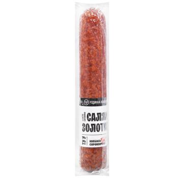 Rodynna Kovbaska Salami Golden Raw-smoked Sausage First Grade Weight - buy, prices for - photo 1