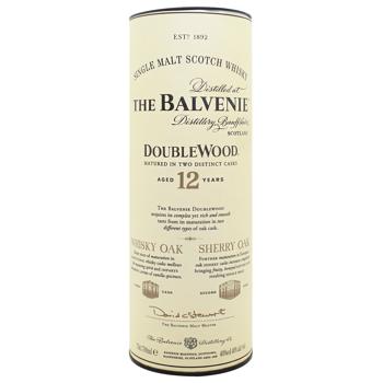 Віскі Balvenie Double Wood 12 років 40% 0,7л - купити, ціни на КОСМОС - фото 3