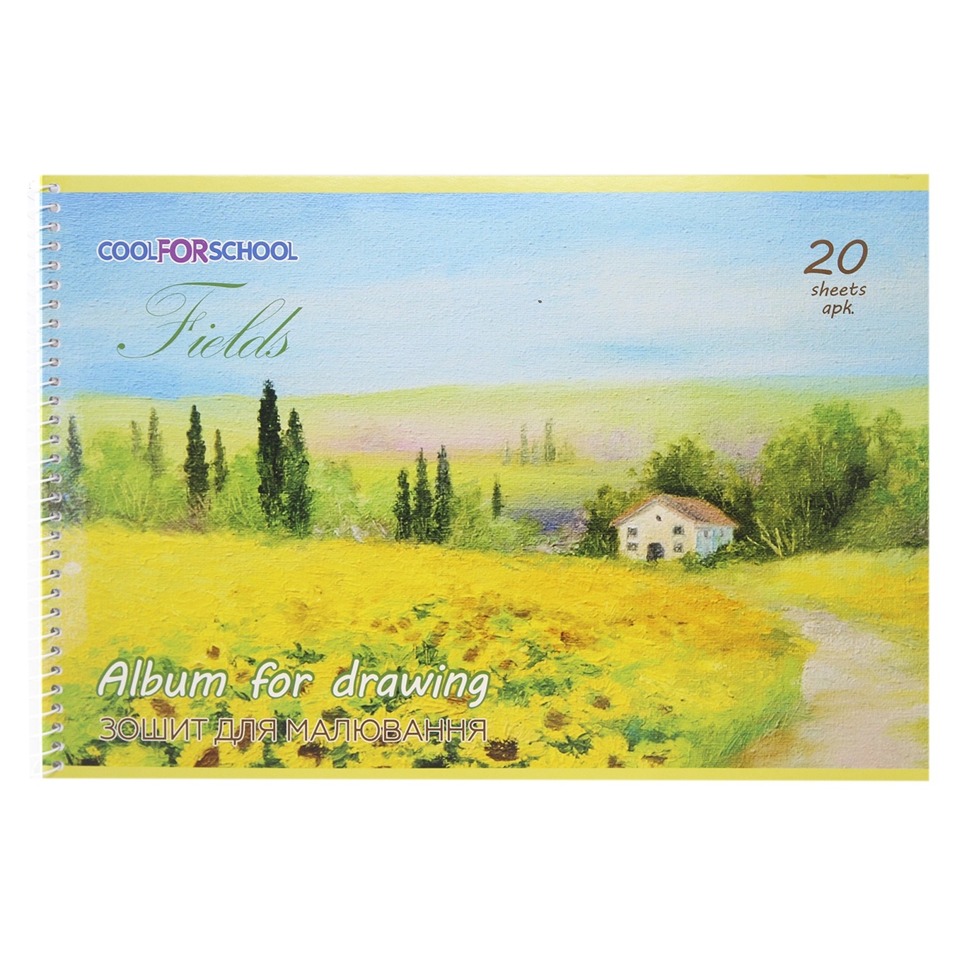 

Альбом для рисования Seasons на пружине 20 листов CF60903