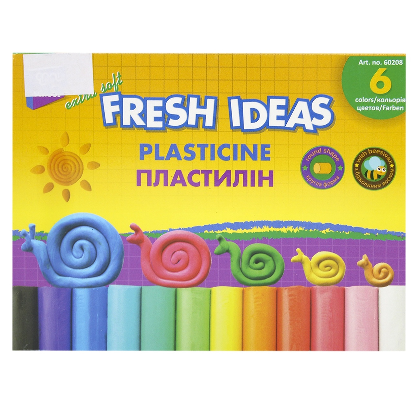 

Пластилин-карандаш Cool for school 6 цветов 135г