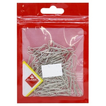 Nickel Triangular Paper Clips 25mm 100pcs