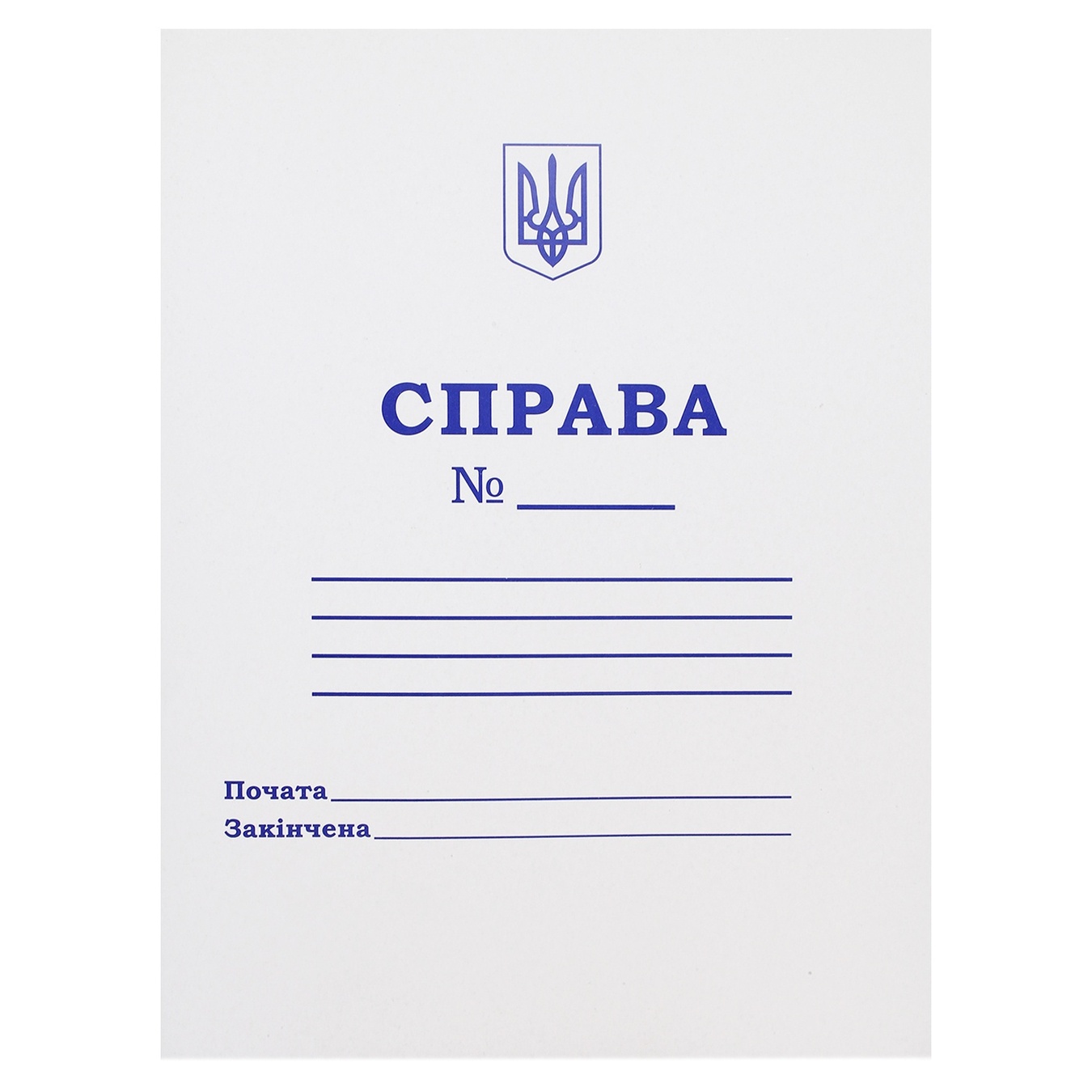 

Папка-скоросшиватель А4 Klerk картонная