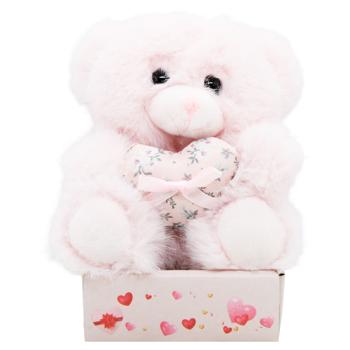 Teddy Bear Rabbit Toy with Heart 13cm C6308 - buy, prices for Za Raz - photo 3