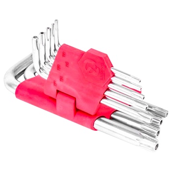 Intertool Set of L-shaped Hexagonal Keys 9pcs HT-0604 - buy, prices for MegaMarket - photo 1