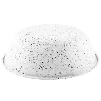 Миска Arjan Impex Premium Ribbed Speckle металева 470мл білий - купити, ціни на MasterZoo - фото 4