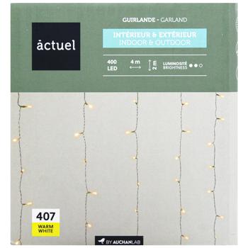 Гірлянда Actuel Штора жовта 400 LED 4*2м - купити, ціни на Auchan - фото 2