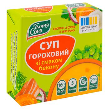 Aunt Sonya Pea Soup with Bacon Flavor 160g