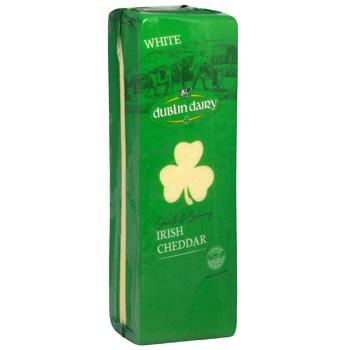 Сир «DUBLIN DAIRY» Ірландський Чеддер білий ваг.(Ірландія) - купити, ціни на КОСМОС - фото 2