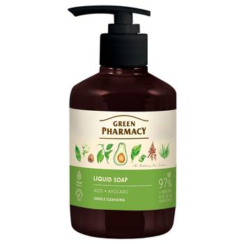 Green Pharmacy Soap liquid aloe and avocado 465ml - buy, prices for Tavria V - photo 1