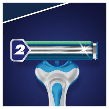 Gillette Blue 2 Maximum Disposable Razors 8+2pcs - buy, prices for - photo 3