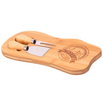 Ardesto Midori Bamboo Cheese Board 28*14.2*2cm - buy, prices for Supermarket "Kharkiv" - photo 2
