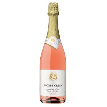 Jacob's Creek Sparkling Rose Dry Sparkling Wine 10-13% 0.75l - buy, prices for ULTRAMARKET - photo 1