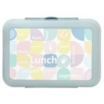 Aleana Lunch Box with Decor 18.5х14х4cm Light Blue