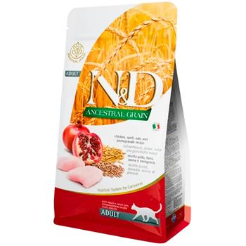 Farmina N&D Ancestral Grain Dry Food with Chicken, Pomegranate, Oats and Spelt for Cats 5kg - buy, prices for MasterZoo - photo 1