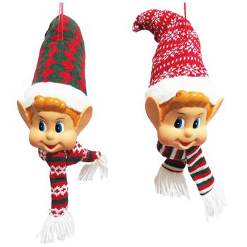 Подвеска Actuel Эльф текстиль 11см в ассортименте