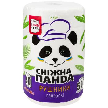 Snizhna Panda 2-ply Paper Towels 1pc