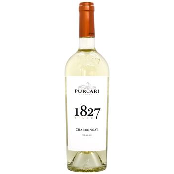 Вино Purcari Chardonnay біле сухе 13,5% 0,75л - купити, ціни на Епіцентр FOOD - фото 1