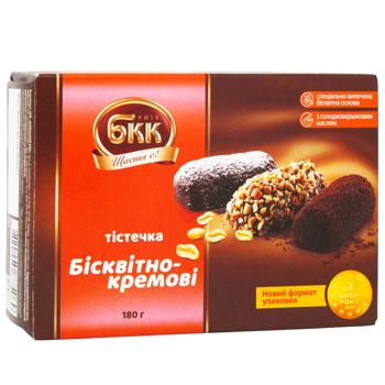 Тістечко БКК 180 г Бісквітно-кремові - купить, цены на КОСМОС - фото 2