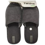 Twins 13826 Terry Graphite Men's Slippers s.42/43