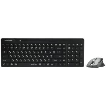 A4Tech Fstyler FG2400 Air Black Keyboard + Mouse Wireless Set - buy, prices for - photo 1