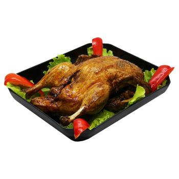 Baked Duck with Fruit