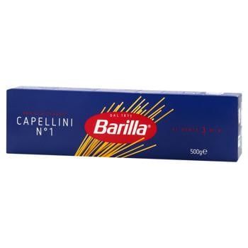 Макаронні вироби Barilla Капелліні №1 500г - купити, ціни на METRO - фото 1