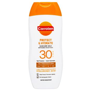 Молочко Carroten Зволожуюче сонцезахисне SPF30 200мл - купити, ціни на КОСМОС - фото 1