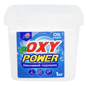 Fox Oxy Power Oxygen Bleach Washing Powder 1kg - buy, prices for NOVUS - photo 1