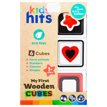 Іграшка Kids Hits KH20/007 Кубики дерев'яна - купити, ціни на За Раз - фото 2