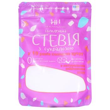 Замінник цукру Health Hunter Стевія у 10 разів солодше цукру 200г - купити, ціни на КОСМОС - фото 1