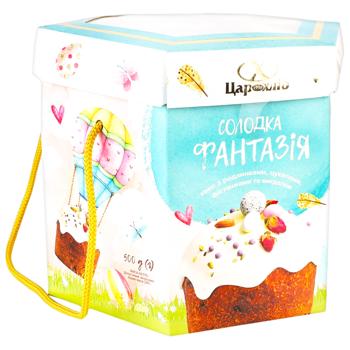 Кекс пасхальный Царь Хлеб Сладкая фантазия 500г - купить, цены на Auchan - фото 1
