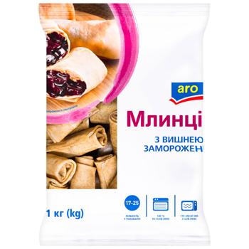 Aro Frozen Pancakes with Cherry 1kg - buy, prices for METRO - photo 1