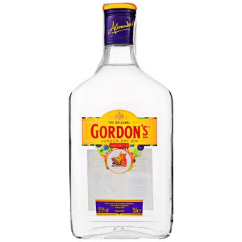 Джин Gordon's 37.5% 350мл - купить, цены на КОСМОС - фото 1