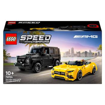 Конструктор Lego Speed Champions Mercedes-AMG G 63 и Mercedes-AMG SL 63 76924 - купить, цены на METRO - фото 4