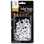 Gutter Hooks for Securing Light Sets 24pcs