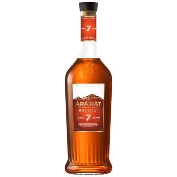 Ararat Ani 7yo Brandy 40% 0.7l - buy, prices for MegaMarket - photo 1