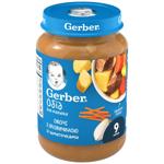 Пюре Gerber Говядина по-домашнему с морковью 190г