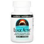 Екстракт листя малини та елагова кислота Source Naturals Ellagic Active 60 таблеток