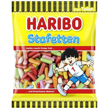 Цукерки Haribo Stafetten жувальні 160г - купити, ціни на - фото 1