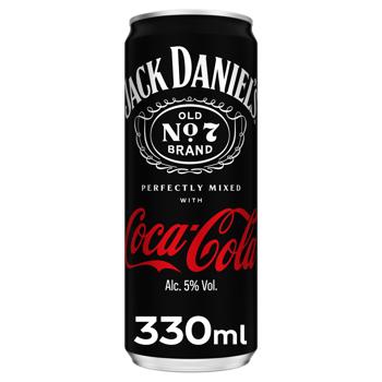Jack Daniel's Tennessee Whiskey Coca-Cola Low-Alcohol Drink 5% 0.33l - buy, prices for Epicentr FOOD - photo 3