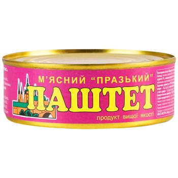 Паштет ОПК Пражский мясной 240г - купить, цены на - фото 1
