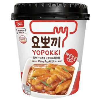 Токпокі Yopokki 140 г Sweet and Spicy - купить, цены на КОСМОС - фото 1