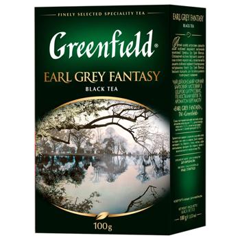 Greenfield Earl Grey Fantasy Black Tea 100g - buy, prices for COSMOS - photo 1