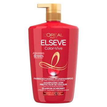 Шампунь L’Oreal Elseve Color-Vive для фарбованого волосся 1л - купити, ціни на Auchan - фото 1