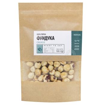 Novus Roasted Hazelnut Kernels 100g - buy, prices for NOVUS - photo 1